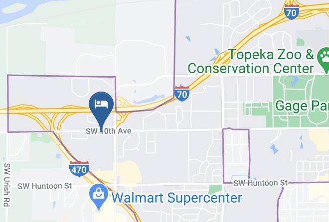 Shawnee - Comfort Suites Topeka Northwest Maps