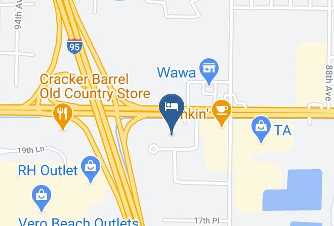 Indian River - Comfort Suites Vero Beach I 95 Maps