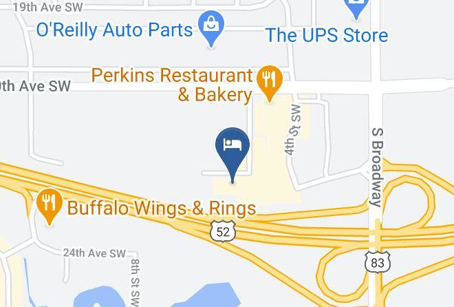 Ward - Comfort Suites Minot Maps