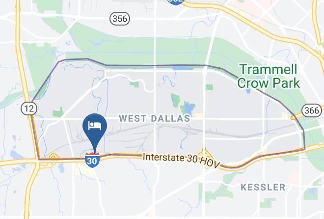 Dallas - Comfort Suites West Dallas Cockrell Hill Maps
