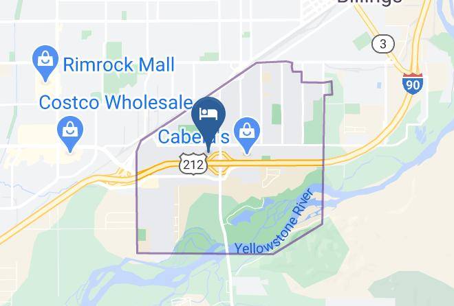 Yellowstone - Comfort Suites Billings Maps