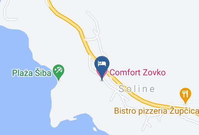 Comfort Zovko Map