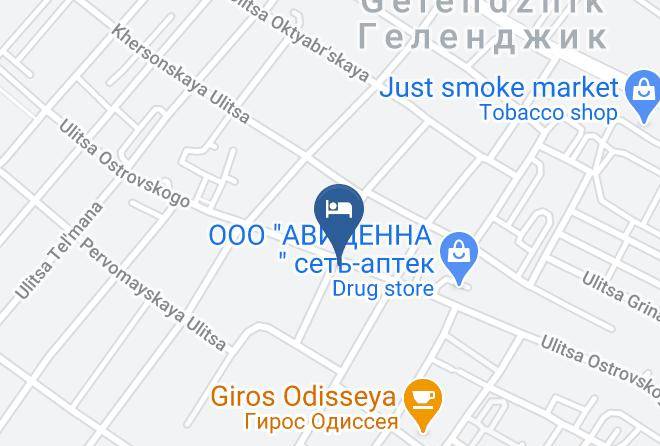 Gelendzhik - Comfortable Attic On Ostrovskogo Maps