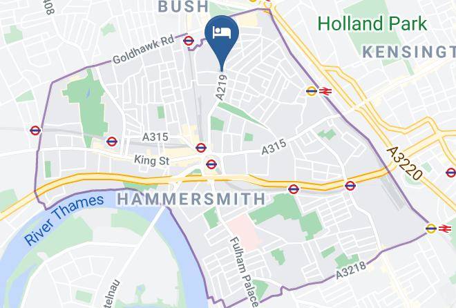 London - Comfotel Blu Maps