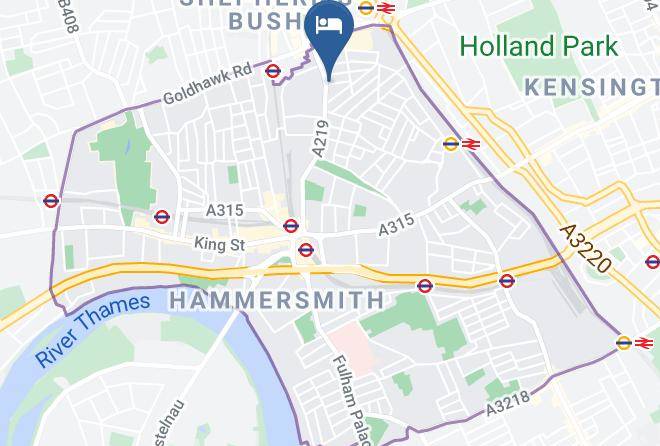 London - Comfotel Prpl Maps