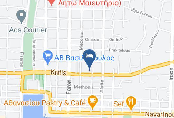 Messinia - Comfy Boutique Hotel Maps