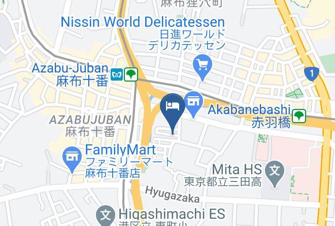 Minato Ward - Comfybed Maps