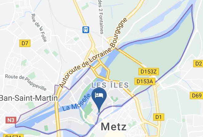 Moselle - Comme A Venise Au Coeur De Metz Opera Maps