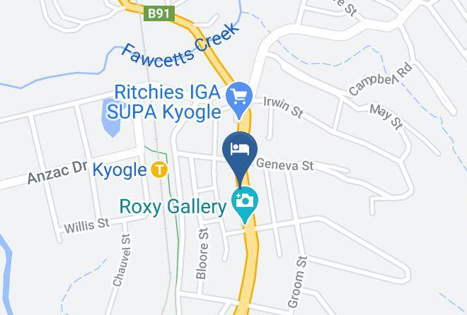 Kyogle - Commercial Hotel Maps