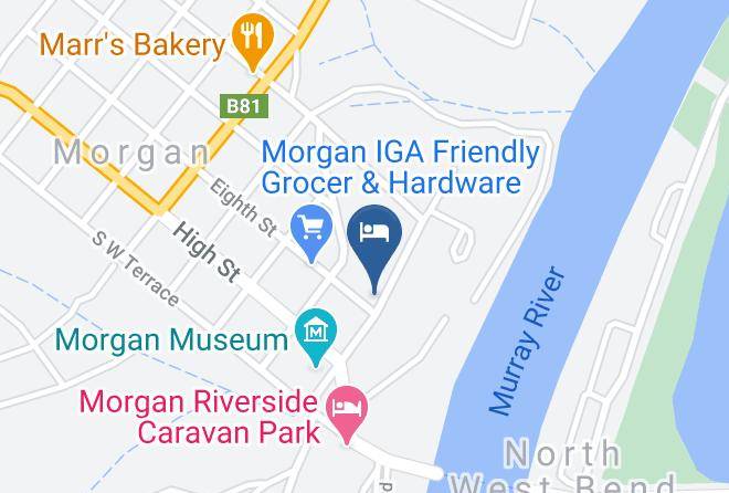 Mid Murray - Commercial Hotel Morgan Maps