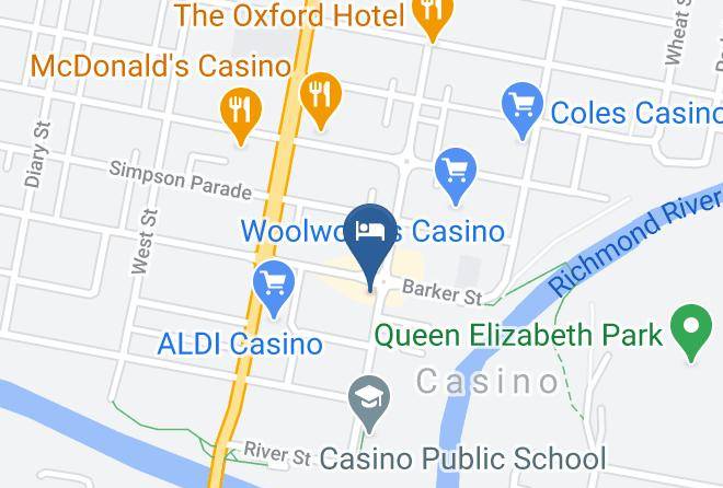 Richmond Valley - Commercial Hotel Maps