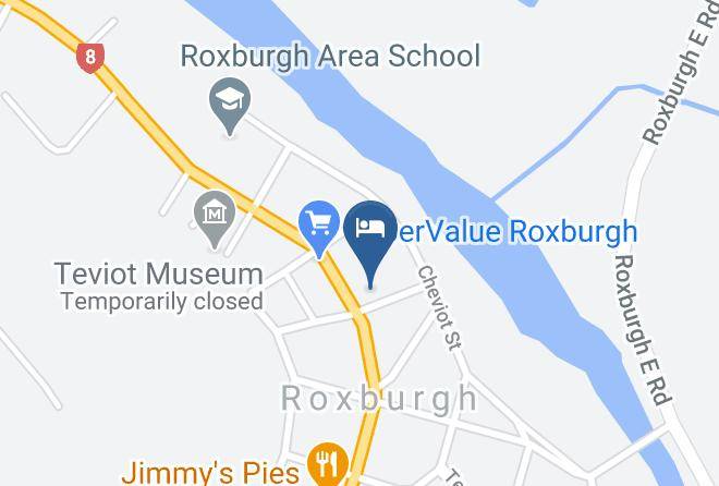 Central Otago - Commercial Hotel Roxburgh Maps