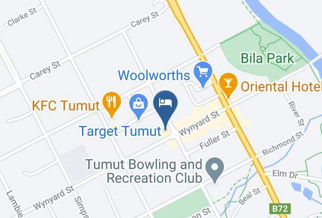 Snowy Valleys - Commercial Hotel Tumut Maps