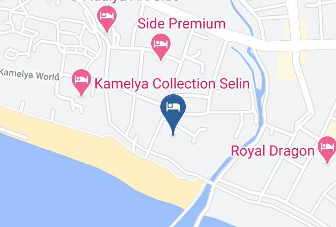 Manavgat - Commodore Elite Suites & Spa Maps