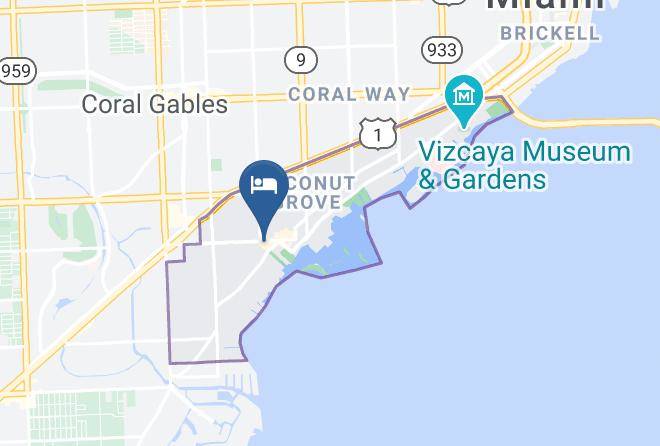 Miami Dade - Commodore Inn The Grove Maps