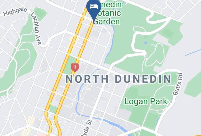 Dunedin - Commodore Motel Maps