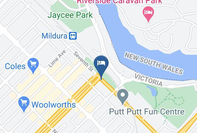 Mildura - Commodore Motel Maps