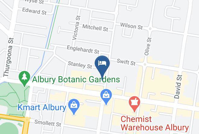 Albury - Commodore Motor Inn Maps
