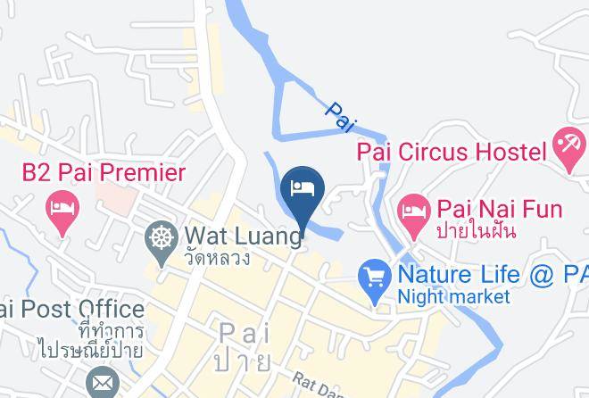 Amphoe Pai - Common Grounds Pai Maps