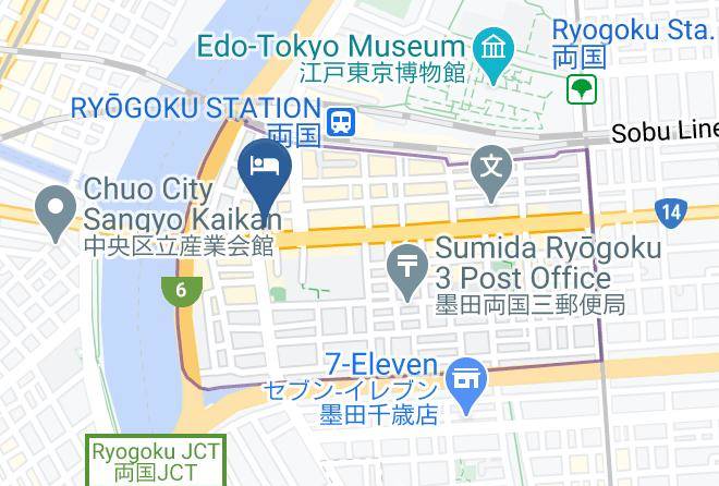 Sumida Ward - Commun Ryogoku Maps