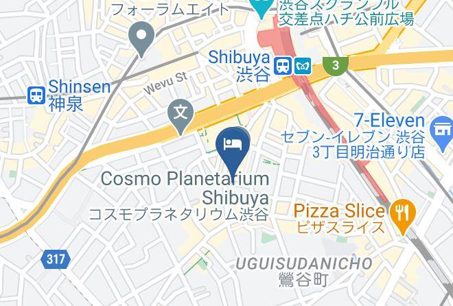 Shibuya Ward - Commun Shibuya Maps