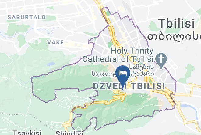 Tbilisi - Communal Hotel Sololaki Maps