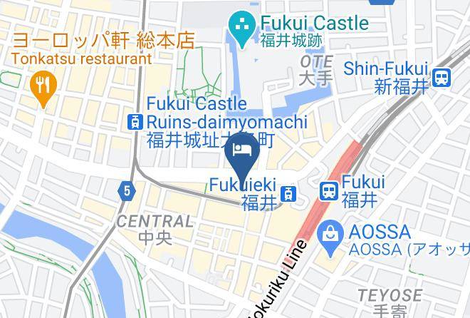Fukui City - Community Resort Riraimu Maps