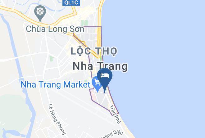 Comodo Nha Trang Hotel Map