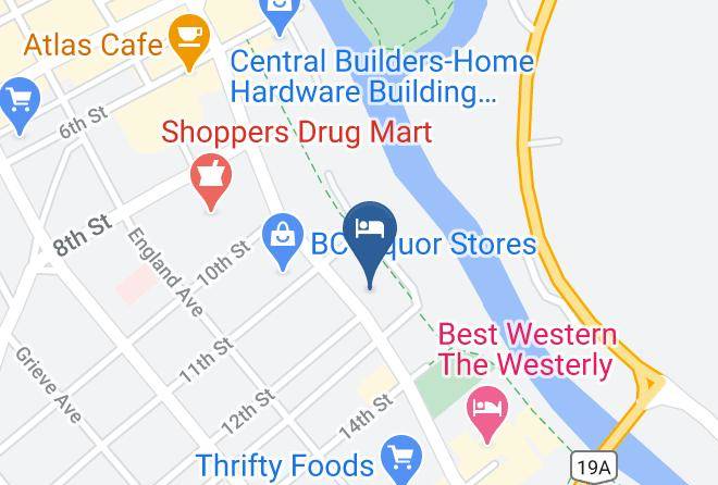 Comox Valley - Comox Valley Inn & Suites Maps