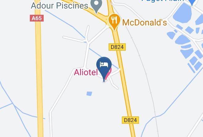 Landes - Compagnie Alienor Hotel Maps