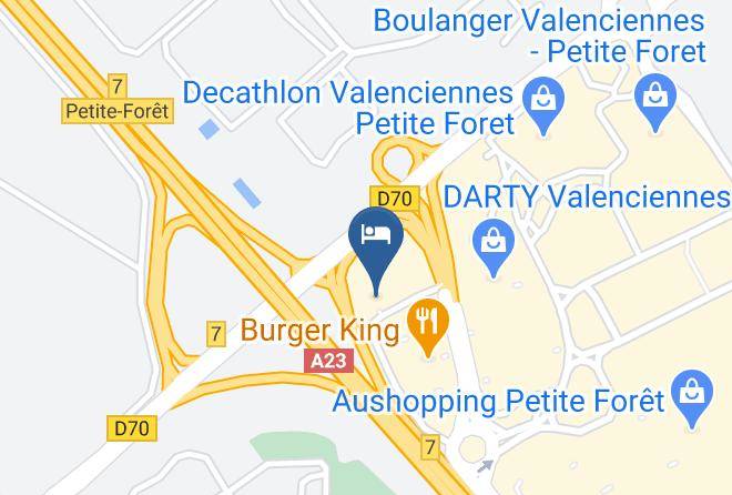 Nord - Hotel Campanile Valenciennes Ouest Maps