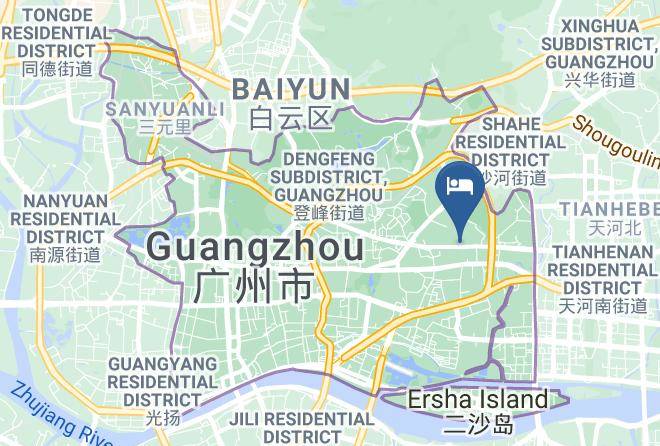 Guangzhou - Companion Departure Hotel Maps