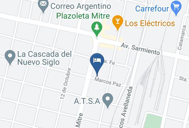 Tucuman City - Compartamento Plazoleta Mitre Maps