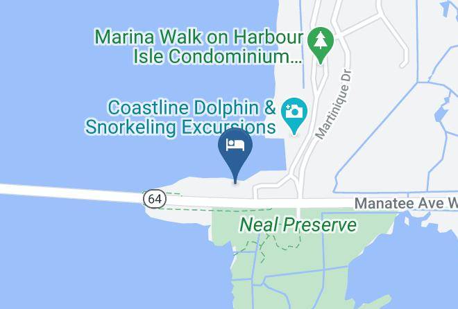 Manatee - Compass Hotel Anna Maria Sound Maps