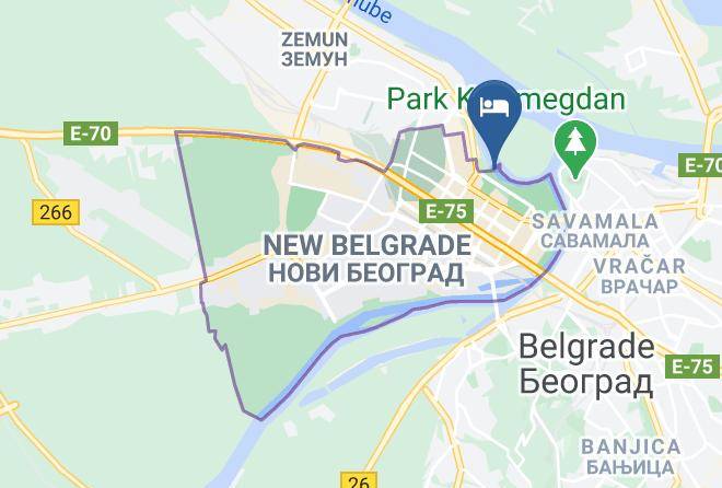 Belgrade City - Compass River City Maps