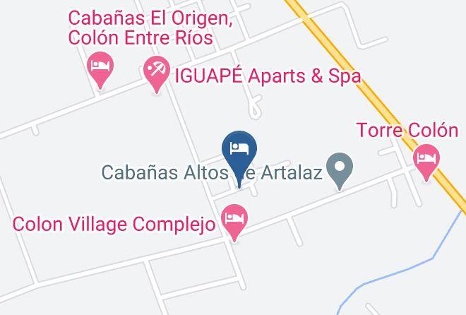 Colon - Complejo 24 Palmeras Maps