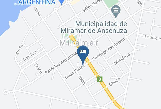 San Justo Department - Complejo 4 Estaciones Maps