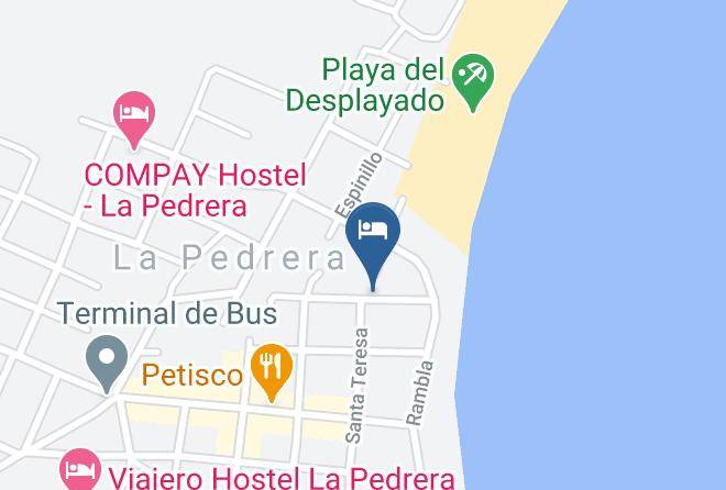La Paloma - Complejo Aguazul Maps