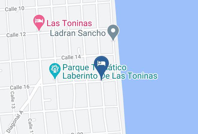 Mar Del Tuyu - Complejo Al Mar Las Toninas Buenos Aires Maps
