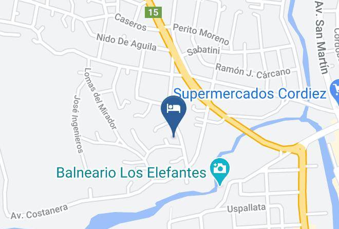 San Alberto Department - Complejo Alto Paraiso Cabanas Maps