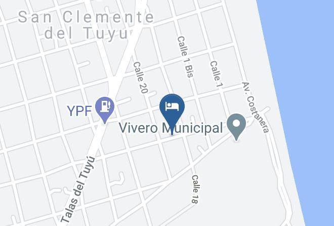 Mar Del Tuyu - Complejo Anita Maps