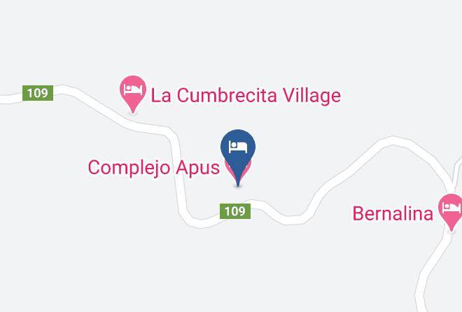 Calamuchita Department - Complejo Apus Maps