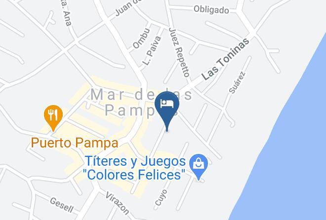 Villa Gesell - Complejo Aroma's Maps