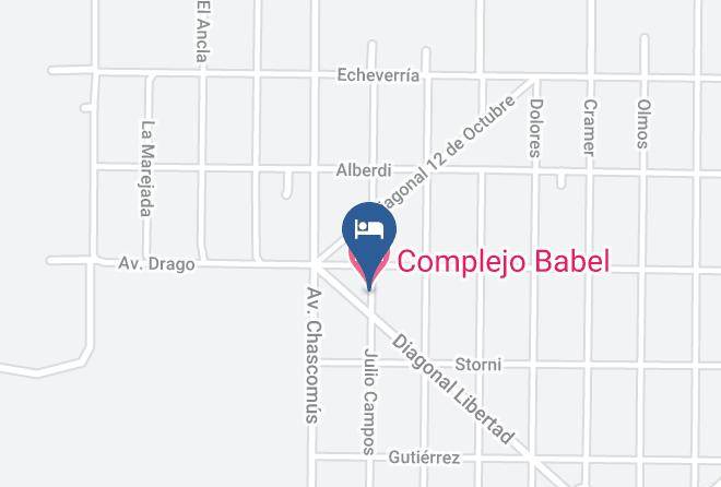 Mar Del Tuyu - Complejo Babel Maps