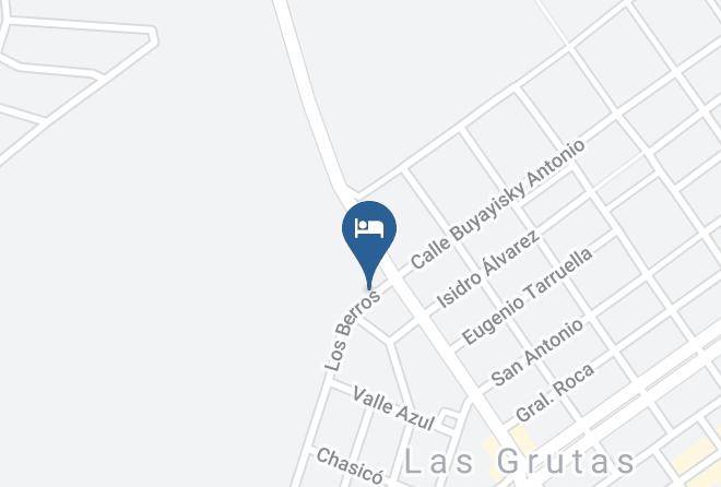 San Antonio Oeste - Complejo Brisas Misticas De Las Grutas Maps