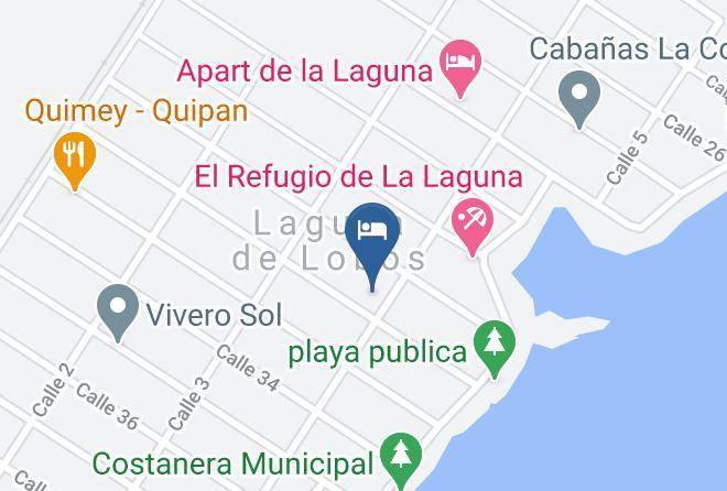 Lobos - Complejo Bungalobos Maps