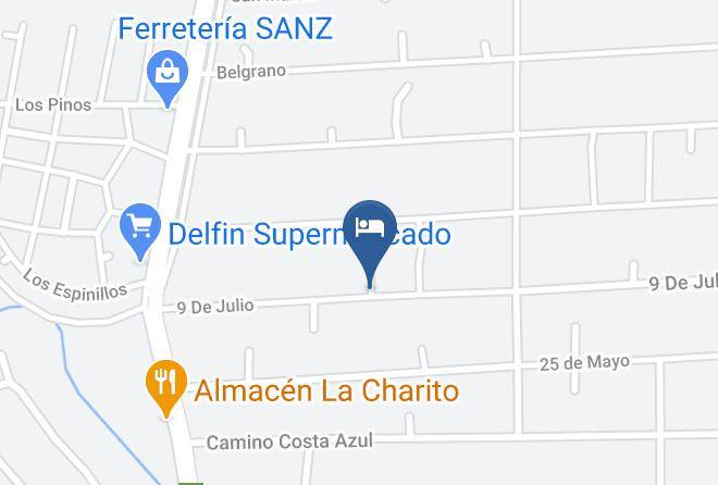 Santa Maria Department - Complejo Cabanas Lourdes Maps
