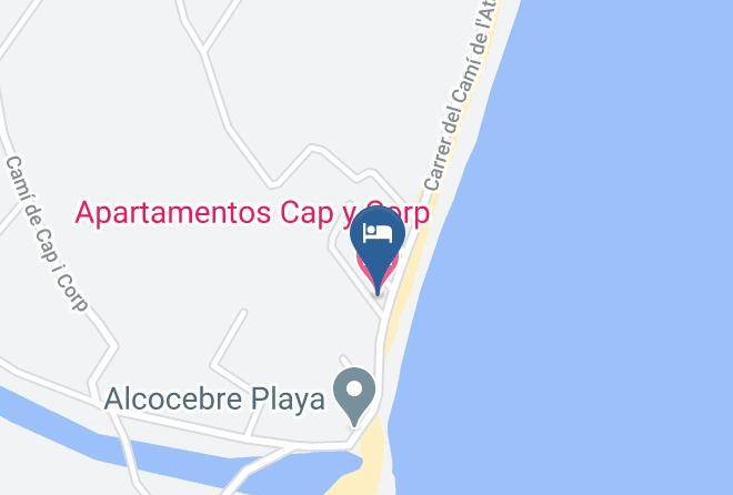 Castellon - Complejo Cap I Corp Maps