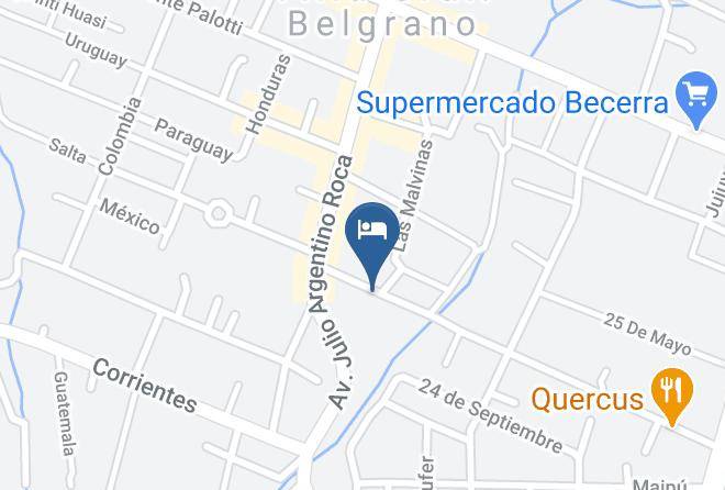 Calamuchita Department - Complejo Carpe Diem Maps