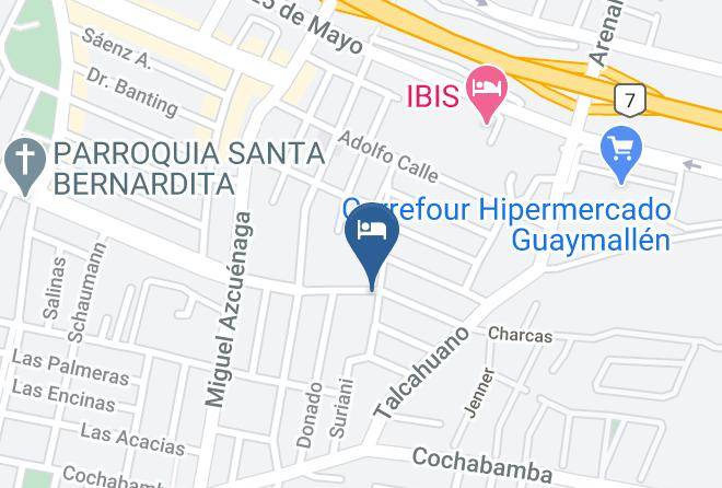 Guaymallen - Complejo Charcas Maps